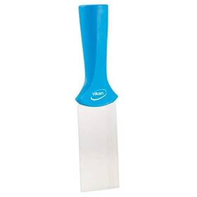 Vikan 705020401039 40103 2 Inch Stainless Steel Handle Mounted Scraper Blue
