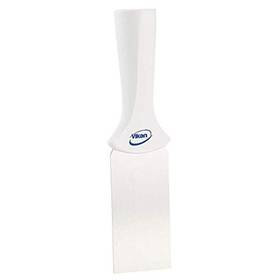 Vikan 705020401053 2 Inch Handle Mounted Stainless Steel Scraper - White