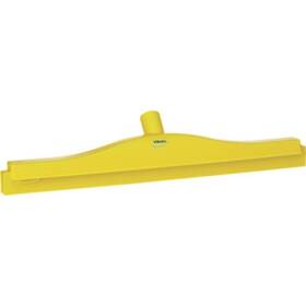 Vikan 705020771361 Squeegee Ultra Hygiene Dbl Blade 20 Inch Pp/rb Yl 7713 Yellow