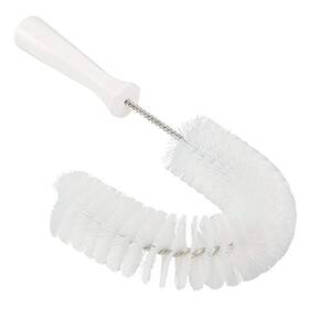 53725 Vikan 705022003491 Hook Brush - 14.17-inch Curved Bpa-free Pipe Tube And Gutter Cleaner