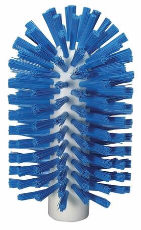 5380-90-3 Vikan 705025380391 Stiff Tube Brush Polyester 3-1/2 Inch X 6-1/4 Oal Blue
