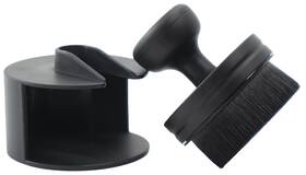 Viking 075182077256 Car Tire Shine Applicatorvegan Applicator With Curved Brush Black