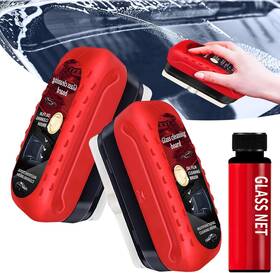 Wangfj 313098660682 3pcs Automotive Oil Film Cleaning Brush For Car Windows 9.52 Oz Reusable Anti F