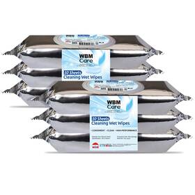Wbm 840162314092 Wet Thick And Strong For Easy Cleaning Unscented Convenient Flip Top Di
