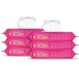 Wbm Home 840162315624 Surface Cleaning Lemon Scented Household Pack 6 Total 480 Sheets