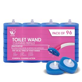 Wbm Home 840162317772 Toilet Wand Refills Heavy Duty Scrubber Removes Rust And Lime Stains Bathr