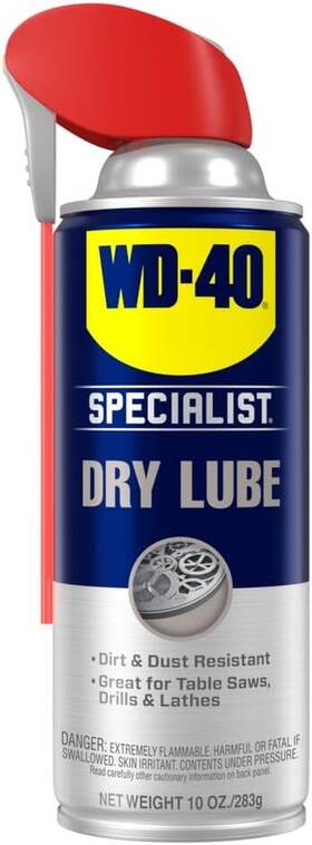 300052 Wd-40 Specialist Dry Lube With Smart Straw Sprays 2 Ways 10 Oz