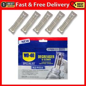 300885 Wd-40 Degreaser Cleaner Ez Pods Multi Surface Cleaning Pack Of 5 028 Fl Oz