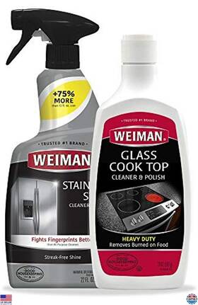 B07pxg5jyw Wd-40 Stainless Steel Cleaner And Cooktop Polish - Heavy Duty Kitchen Cleaning Kit