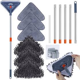 B0czlqjhvx Wecutepad 85 Inch Wall Cleaner With Long Handle 360 Rotatable Mop Washer