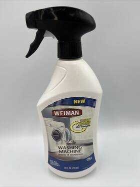 Weiman 041598001192 Washing Machine Cleaner And Deodorizer Spray Ftn Go Eliminates Odors 24 Oz
