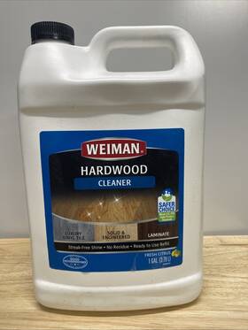 Weiman 041598005992 Hardwood 128 Ounce Floor Cleaner 1 Gallon Refill Vinyl Laminate Floors