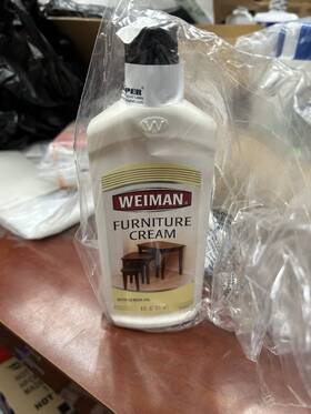 0986468871 Weiman Furniture Cream With Lemon Oil 8 Oz