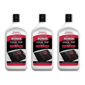 Weiman 445000702760 20 Oz. Glass Cooktop Cleaner And Polish - Set Of 3 Bottles
