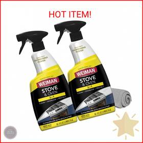 598cpk2 Weiman Heavy Duty Stove And Oven Cleaner Degreaser For Glass Ceramic Cookto
