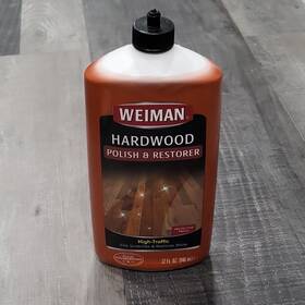 805532 Weiman Hardwood Polish And Restorer Liquid 32 Fl Oz Protective Finish Shine