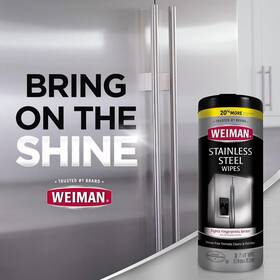 Weiman 885813890587 New Products Stainless Steel Wipes 30 Count Pack Of 1