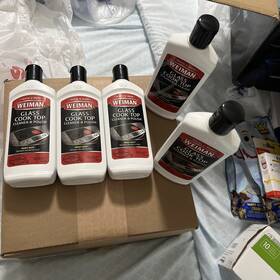 B008edfi16 Weiman Glass Cooktop Cleaner Polish Heavy Duty Shines