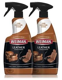 Weiman Leather Cleaner And Conditioner 22 Ounce 2 Pack Non-toxic