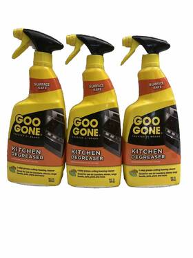 2043a Weiman Products Llc 3 Pack Goo Gone Kitchen Degreaser Grease Grime Foaming Cleaner 28oz