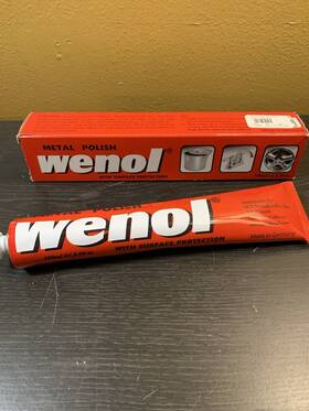 Wen-rd100 Wenol Metal Cleaner Polish With Surface Protection - 3.98 Fl. Oz. Tube Red