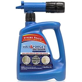 Wet And Forget Mildew Removal 48 Oz Blue Fl