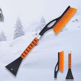 Sb-01 Wewymewo 27ftft Aluminum Brush And Ice Scraper 2 In 1 Detachable Winter Car Snow