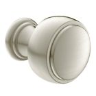 Yb8405bn " Weymouth 1-1 Brush Moen Knob Cabinet 6 Nickel