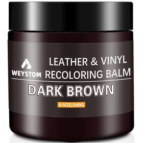 Wc-006 Weystom Leather Recoloring Balm - Dark Brown Repair Kit For Furniture Dye R