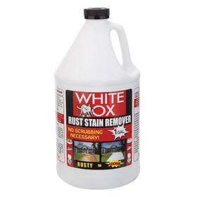 Wol1 White - Ox No Scent Rust Stain Remover 1 Gal Liquid Pack Of 4