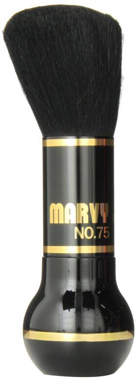 Jar0075 William Marvy No. 75 Goat Hair Stand Up Neck Duster Black