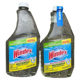Windex 019800003807 2- Bottles Citrus Scent Multi-surface Liquid Cleaner Refill 32 Oz Each