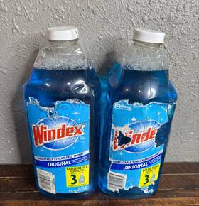 Windex 019800003845 2 Paxk Original Glass Cleaner Multisurface Liters