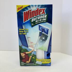 Windex 059200706939 Outdoor All In One Glass And Window Cleaner Tool Starter Kit New Sealed