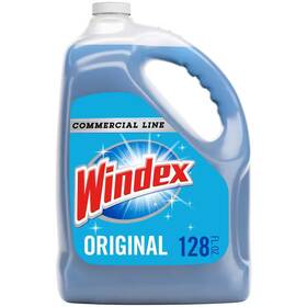 Windex 711181361360 128 Oz. Commercial Original Glass Cleaner Refill