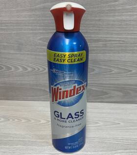 897704 Windex Aerosol Glass And More Cleaner Fragrance Free 13.8 Oz Streak-free Shine New