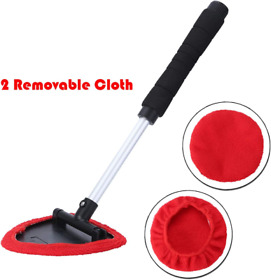 Mg20191015 Windshield Cleaner Tool Extendable Handle And Adjustable Triangular Shape Windo