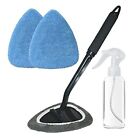 Windshield Cleaning Tool Car Window Cleaner Wand Glass Microfiber Brush With Sof