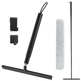 Wlich-am-243162 Wlich Shower Squeegee With Long Handle 57 Inch Telescopic Window For Sho
