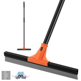 Zhh8958k Wlich Floor Squeegee Heavy Duty 17 Inch Rubber Blade 60 Long Aluminum Handle Mul