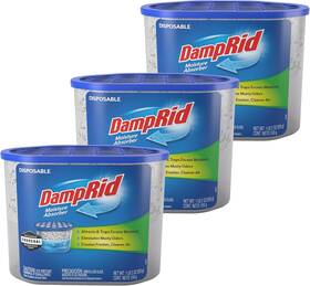 Fg118am Wm Barr Damprid Fragrance Free Disposable Moisture Absorber With Activated Charcoal