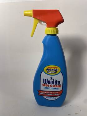 80-90s Woolite 062338062259 Vtg Spot And Stain Carpet Cleaner Heavy Traffic Blue Red Spray Full