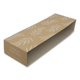 Slpatr60 World Centric Paper Fiber Container Sleeves - Natural 800/carton New