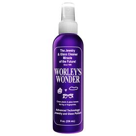 Worleys Wonder 695924992120 Jewelry And Glass Cleaner 8 Ounce Spray Bottle - For Go