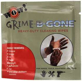 Wow Ez Finishes 854629004136 Grime-b-gone Heavy Duty Single Use Hand Cleaning Pack Of 50