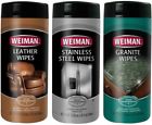 Wp00874 Weiman Stainless Steel Leather 846241008746