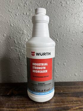 089347410 Wurth Industrial Strength Degreaser 1l Powerful Professional Grade Multi-surface