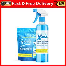 X-all 313112817856 Multi-purpose Cleaner - Spray Bottle And 5x Cleaning Tablets