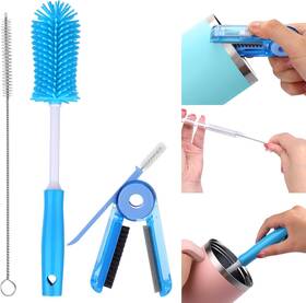 K-056 Xangnier 3 Pack Water Bottle Cleaner Brush Kit-cleaning Set For Sports Bot