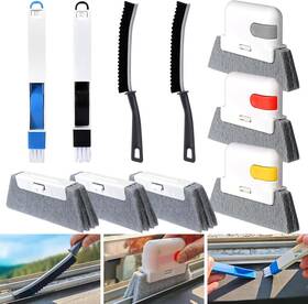 K-228 Xangnier Window Sill Cleaner Tool 10 Pcs Magic Door Track Cleaning Tools Kit Sl